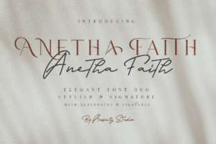 Anetha Faith Duo: The Serif Font That Elevates Your Campaigns