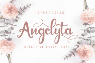 Angelyta: A Romantic Script Font for Editorial Design