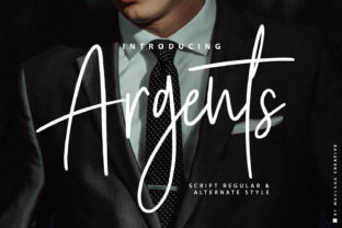 Argents: A Versatile Script Handwritten Font for Designers