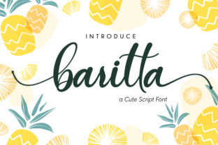 Baritta Script: The Perfect Font for Branding and Creative Business Materials