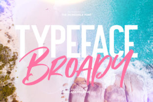 Broady Duo: A Script Handwritten Font for Warm and Friendly Branding