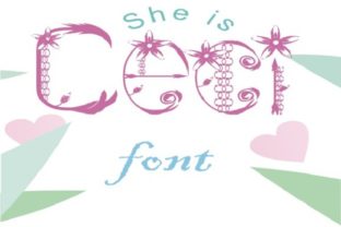 Ceci: A Decorative Font for Elegant Web Design