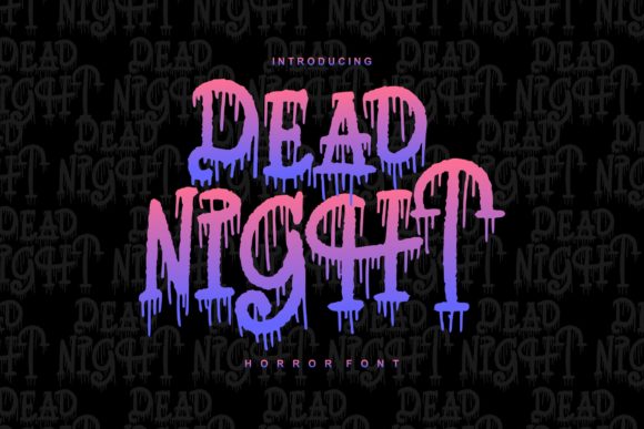 Dead Night: A Spooky Serif Font for Dark Campaigns