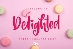 Delighted: A Script Font That Brings Handwritten Charm to Every Project