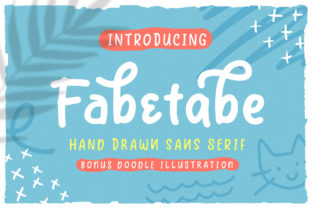 Fabetabe: A Playful Sans Serif Font for Handmade Crafters and Product Creators