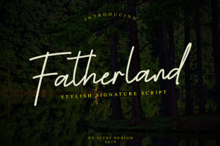 Fatherland Script for Authentic Branding and Creative Campaigns