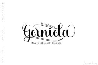 Gerniela: The Font That Elevates Your Brand with Warmth and Style