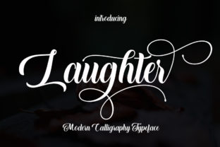 Laughter: A Script Font That Adds Elegance to Every Design