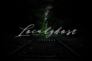 Localghost: A Script Handwritten Font That Breathes Life into Every Design