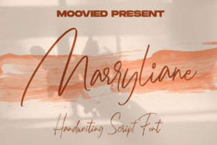 Marryliane: A Script Handwritten Font for Creative Crafters