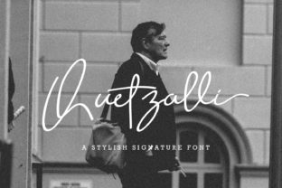 Quetzalli: A Script Font for Creative Crafters and Product Designers