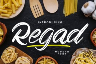 Regad: A Script Font That Adds Personality to Branding