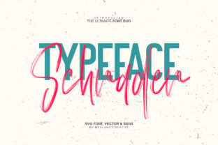 Schrader: A Script Handwritten Font for Handmade Crafters and Designers