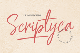 Scriptyca: The Perfect Script Handwritten Font for Campaign Creativity