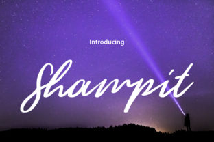 Shampit: A Script Font for Elegant Digital Branding