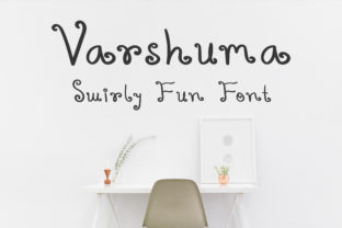 Varshuma: A Playful Script Font for Editorial Design