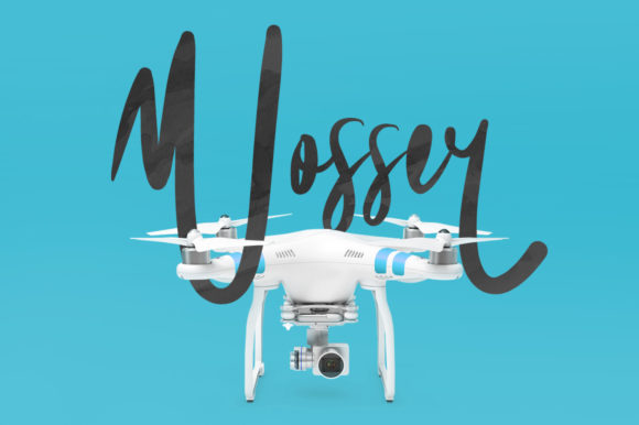 Wosser: A Modern Script Font for Editorial Design and Branding